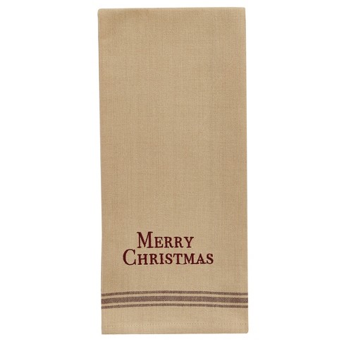 Park Designs Christmas Greeting Dishtowel Set of 2 - image 1 of 3