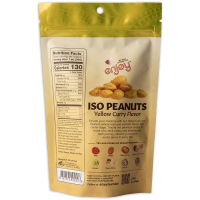 Enjoy Iso Peanuts Yellow Curry - 6oz