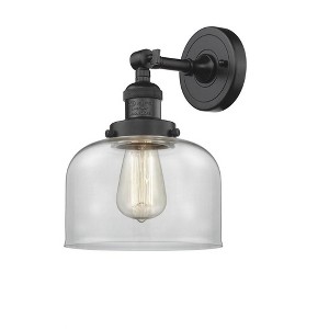 Bell - 1 Light Wall Sconce In Industrial Style-12 Inches Tall and 8 Inches Wide - 1 of 1