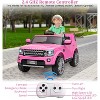 Licensed Land Rover 12V Kids Ride on Car, 2-in-1 Parent-Controlled, Electric Ride On Toy with Remote Control, 3 Speeds, LED Lights Music - 3 of 4