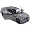 2000 BMW E46 M3 "Streetfighter" Nardo Gray with Black Top 1/18 Diecast Model Car by Solido - 2 of 4