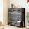 Kumasinova Dresser for Bedroom,Tall Chest of Drawers with Metal Frame and Wood Top,Storage Tower for Kid Room,Closet,Entryway,Nursery - 2 of 4