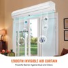 VEVOR 48" Commercial Indoor Air Curtain Super Power 2 Speeds 1200CFM, Wall Mounted Air Curtains for Doors, Indoor Over Door Fan, White - 3 of 4