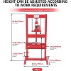 Hydraulic Press, H-Frame Hydraulic Press 6/12 /20Ton Heavy Duty Garage/Shop Tool with Press Plates & Adjustable Work Table - 2 of 4