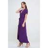 WEST K Women's Georgia Faux Wrap Dress with High-Low Hem and Tie Waist - 2 of 3