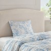 Armoire Collection Toile Floral Pillow Sham - 2 of 3