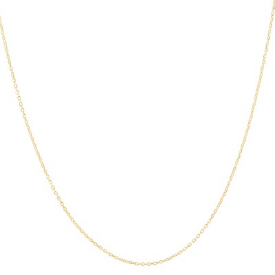Pompeii3 14k Yellow Gold 18" Chain With Lobster Clasp 1.6 grams
