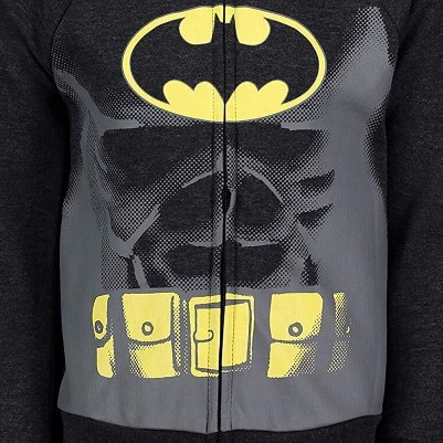 batman, gray / yellow
