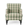 Christopher Knight Home Harrison Contemporary Fabric Upholstered Club Chair with Nailhead Trim - 2 of 4