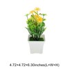 Unique Bargains Artificial Plants Clovers Arrangement Plastic 4.72"x4.72"x6.30" 1 Pcs - 3 of 4