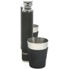 Pavilion Gift Company - Groomsman - One 8 oz Flask & Two 1.5 oz Shot Glasses in a Gift Box - Portable Drinkware - 4 of 4
