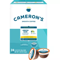 Cameron's Jamaican Blend Medium Dark Roast Coffee - 24ct