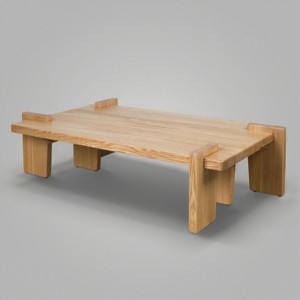 Art Leon Solid Ash Wood Combination Coffee Table - 1 of 4