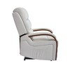 GlasFlength Accent Chairs Modern with Comfortable Seating for Living Room or Lounge Area Gray,36.6”*30”*42.5" - 4 of 4