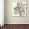 Trademark Fine Art -Chris Paschke 'Floral Gray I' Canvas Art - 3 of 3