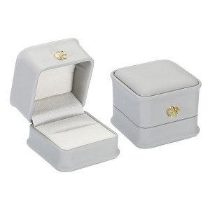 Unique Bargains Vintage Engagement Proposal Ceremony Jewelry Holder 2 Pcs - 1 of 4
