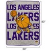 NBA Los Angeles Lakers 60"x80" Cartoon Basketball Ultra Cozy Blanket - 3 of 3