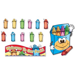 North Star Teacher Resources Welcome to Our Pack Crayons Bulletin Board Set - 1 of 3