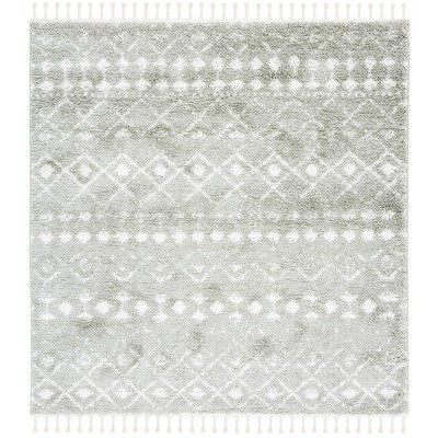 Berber Fringe Shag BFG516 Power Loomed Rug - Safavieh