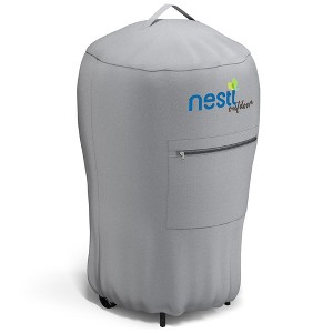 Nestl BBQ Grill Cover, Heavy Duty Waterproof Gas Grill Covers with Front Zipper Pocket - 1 of 4