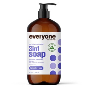 EO Products Everyone 3-in-1 Body Wash - Lavender Aloe - 32 fl oz - 1 of 3