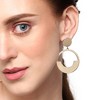 SOHI Women's California Gold Party Drop Earring - 4 of 4