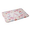 Deny Designs April Lane Art Bows Monogram Memory Foam Bath Mat - 2 of 4