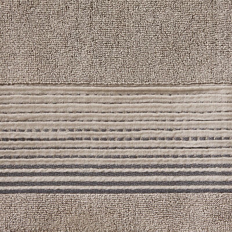 Chadwick Striped Towel Taupe - SKL Home, 3 of 6