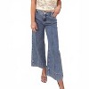 Women's High-waisted Wide Hem Pants - MIOU MUSE - 3 of 3