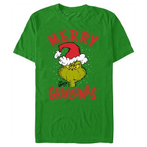 Men's Dr. Seuss Merry Grinchmas T-Shirt - 1 of 4