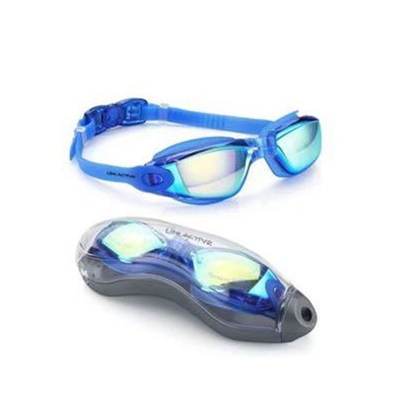 Link Active Swim Goggle With Fast Clasp Technology UV Protection Leak & Fog Proof Wide View Adult/Youth, 1 of 10