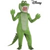 HalloweenCostumes.com Peter Pan Tick-Tock Crocodile Costume | Officially Licensed Disney Alligator Adult Jumpsuit With Headpiece - 2 of 4