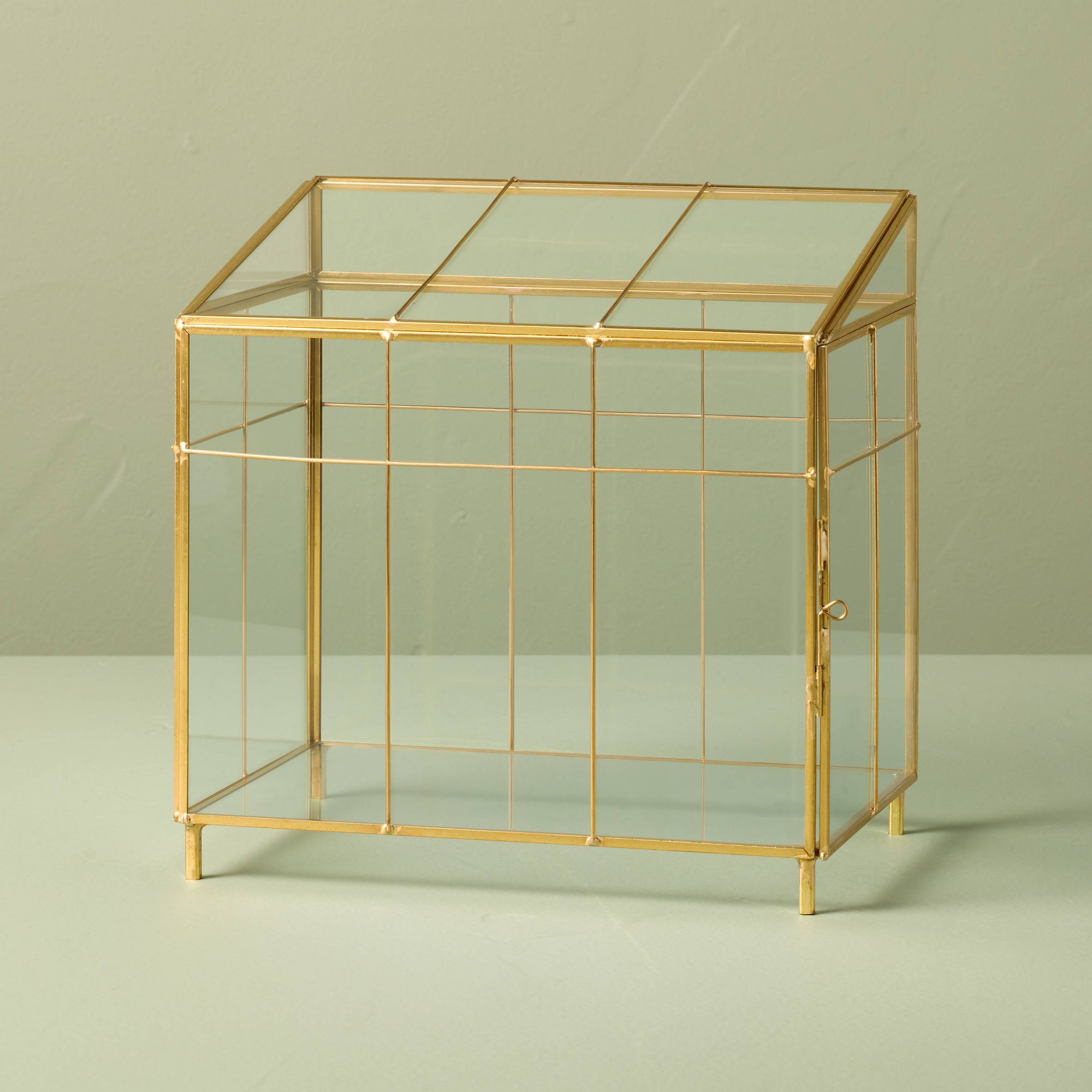 Mini Greenhouse Brass - Hearth & Hand™ with Magnolia