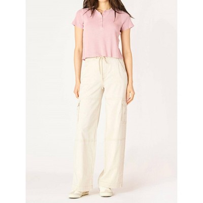 Women's Waffle Weave Henley Top - Dex