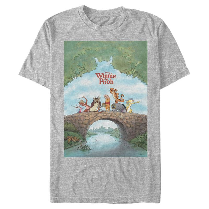Men's Winnie the Pooh Adventure Poster T-Shirt, 1 of 6