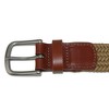 CrookhornDavis Men's Boca Braided Waxed Cotton Stretch Belt - 4 of 4