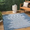 JONATHAN Y Zolak Berber Stripe Geometric Indoor/Outdoor Area Rug - 2 of 4