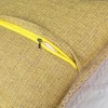 Unique Bargains Bedroom Linen Solid Color Throw Pillow Covers 2 Pcs - 4 of 4