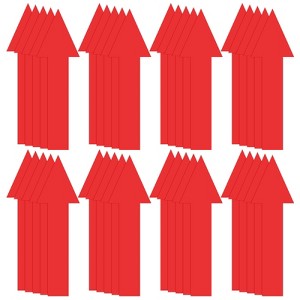 Unique Bargains PVC Self Adhesive Waterproof Office Marking Arrow Sticker 40 Pcs - 1 of 4
