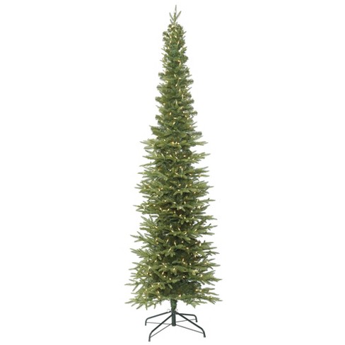 Vickerman 6.5' Bixley Pencil Fir Artificial Christmas Tree, Clear Dura ...