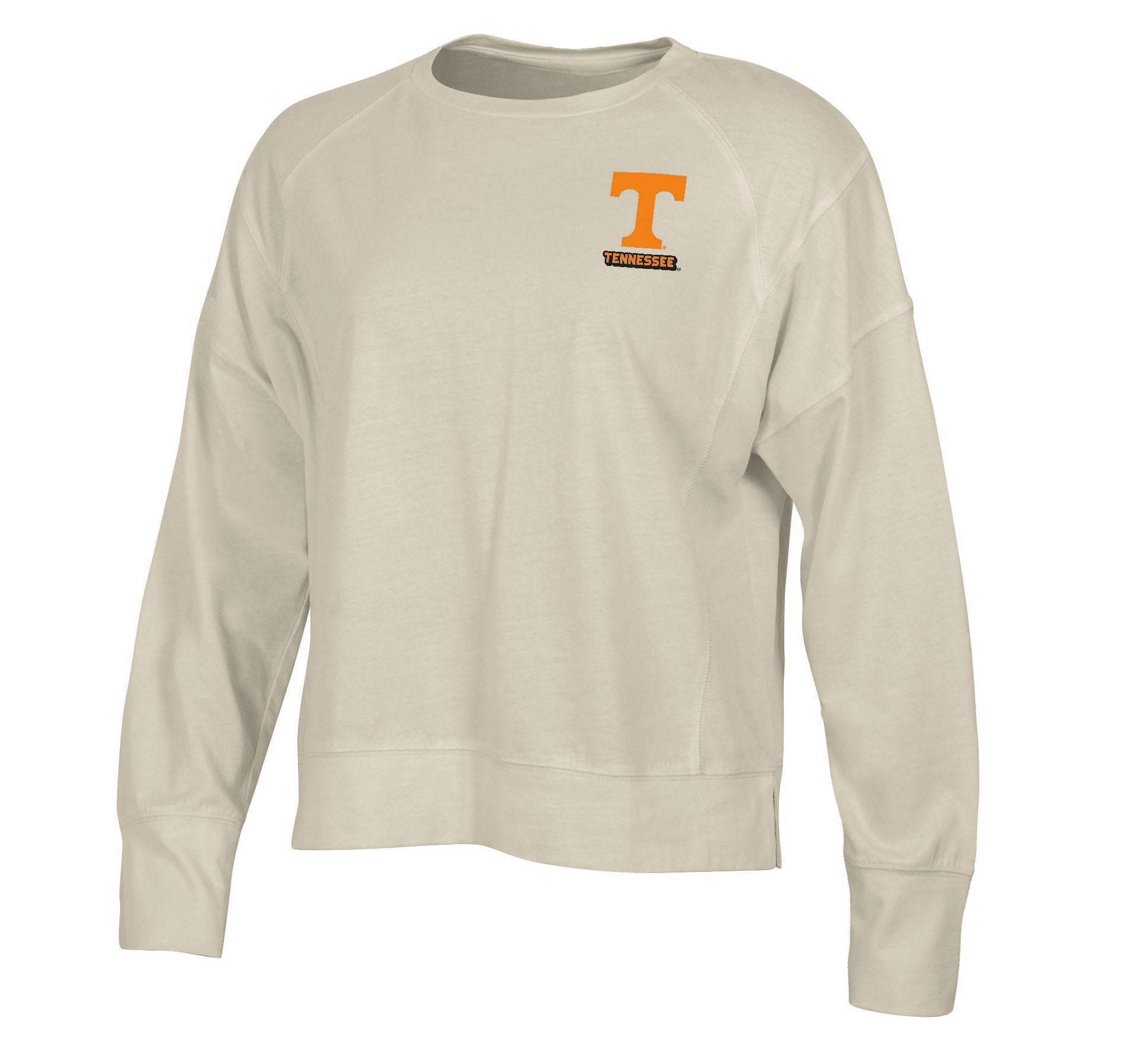 NCAA Tennessee Volunteers Women's Long Sleeve Cream T-Shirt