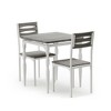 Dining Table Set for 2, 3 Piece Dining Table and Chairs Set of 2 - 3 of 4