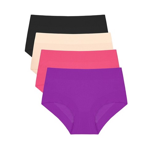 Agnes Orinda Women's Plus Size Panties Underwear Lace Breathable Mid Waist  Stretch Briefs : Target
