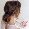 Unique Bargains Women's Grace Butterfly Hair Clips 3.03"x2.17"x2.01" 3 Pcs - 2 of 3