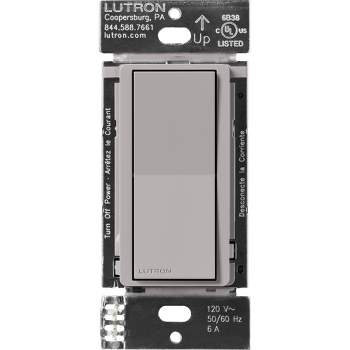 Lutron Claro Smart Accessory Switch, only for use with Diva Smart Dimmer Switch/Claro Smart Switch