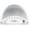 Sangean RCR-3 AM/FM Atomic Digital/Analog Clock Radio (White), One Size - 3 of 3