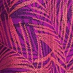 violet rose stipple palm