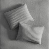 NicBex Solid Color Reversible Comforter Set Bedding Pick Stitch Channel Quilting Quilt Set 1 Quilt, Pillow Shams, Machine Washable - 2 of 4