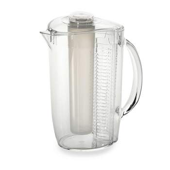Grosche Bali Iced Tea & Infused Water Pitcher With Stainless Steel Infuser  Lid, Sangria Pitcher, 50 Fl Oz. Capacity. : Target