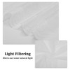 Unique Bargains Kitchen Curtains Short Kitchen Curtains with Eyelets 62.99"L x 23.62"W White - 3 of 4
